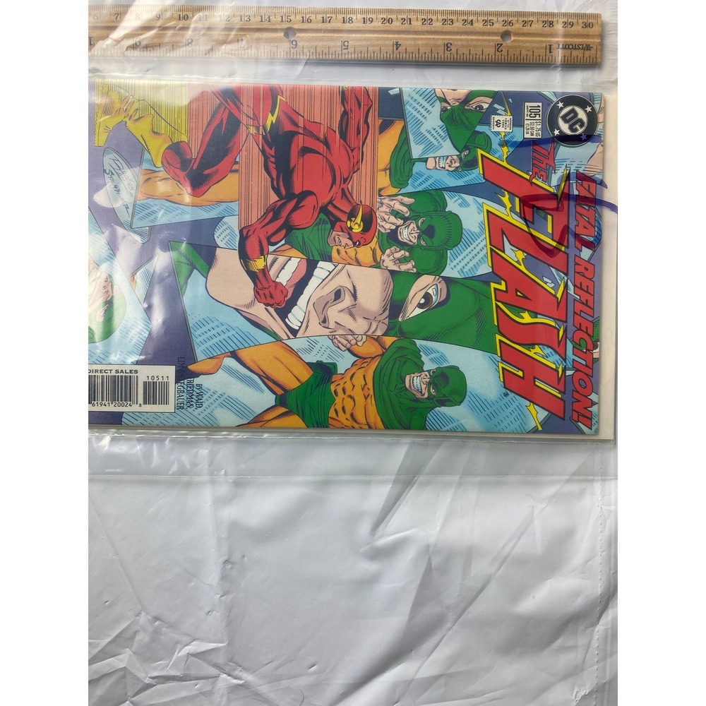 The Flash Comic Book DC Comics 105 Fatal Reflection